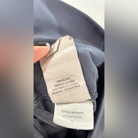 Vuori Women’s Leggings Size M Gray High Rise Yoga Athletic Stretch Pants - Picture 8 of 8